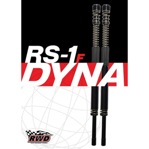 RWD RS-1F Adjustable Dyna Cartridge Front Suspension 2006-2017-Frames and Suspension-Russ Wernimont Designs-Rogue Rider Industries for Harley Davidson Motorcycles